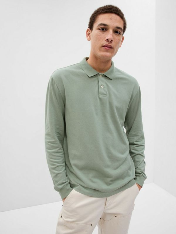 GAP GAP Polo majica zelena