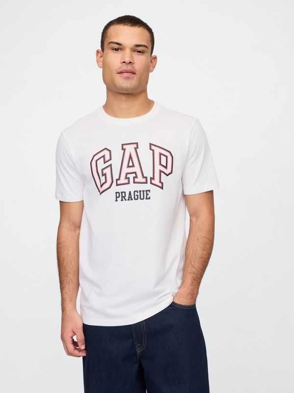 GAP GAP Prague Majica bijela