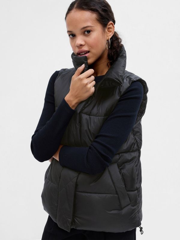 GAP GAP PrimaLoft® Prsluk crna