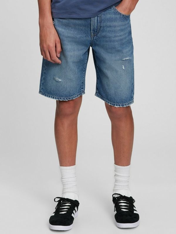 GAP GAP Teen '90s Washwell Kratke hlače dječje plava