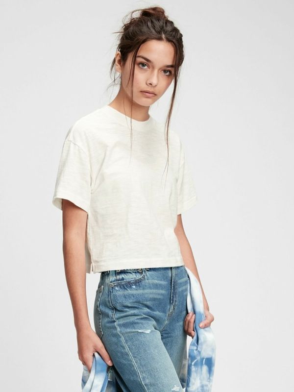 GAP GAP Teen Majica dječja bijela