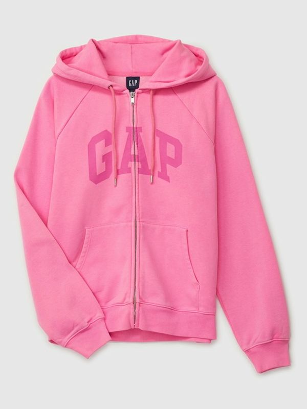 GAP GAP Vintage Soft Majica dugih rukava ružičasta