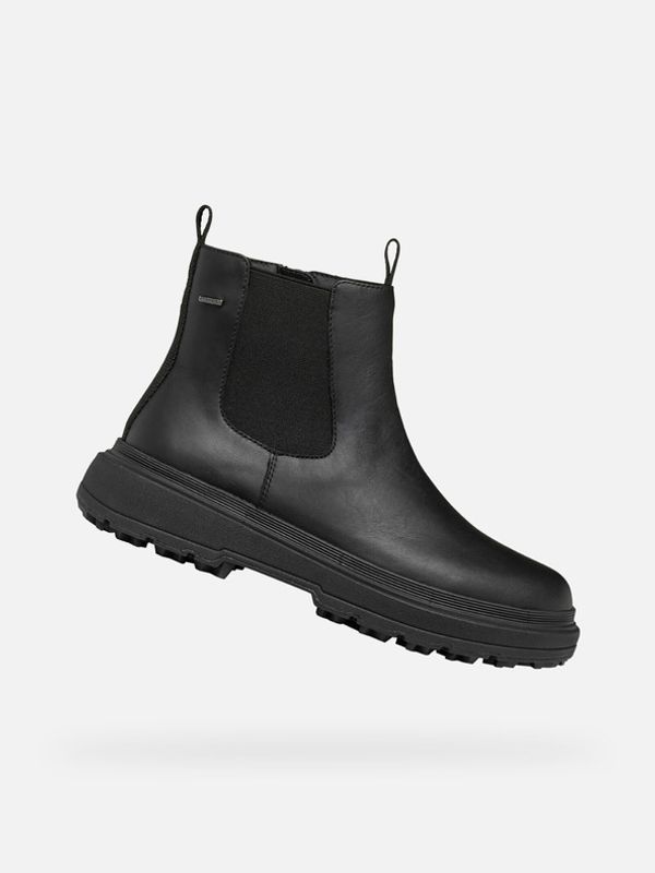 Geox Geox Lamidie + Grip ABX Gležnjače crna