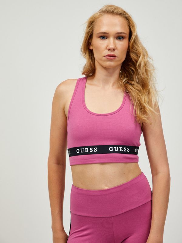 Guess Guess Aline Sportski Grudnjak ružičasta