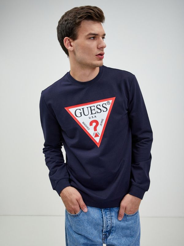 Guess Guess Audley Majica plava