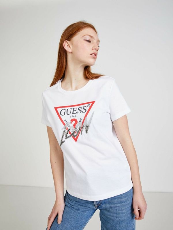 Guess Guess Majica bijela