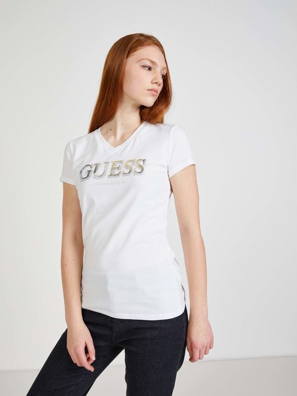 Guess Guess Majica bijela