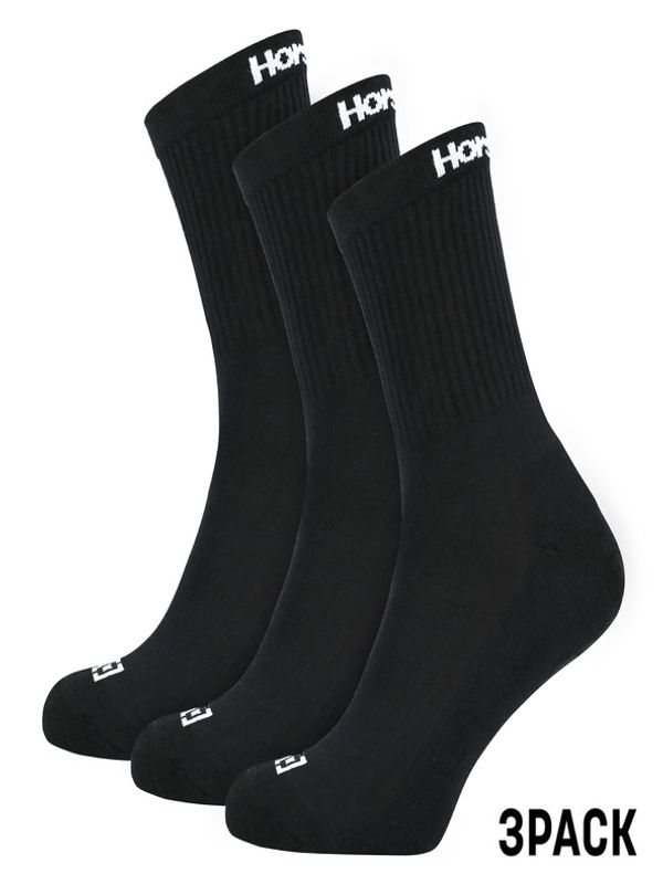 Horsefeathers Horsefeathers 3-pack Čarape crna
