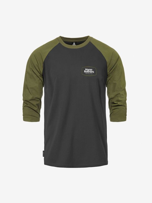 Horsefeathers Horsefeathers Bronco Raglan Majica crna
