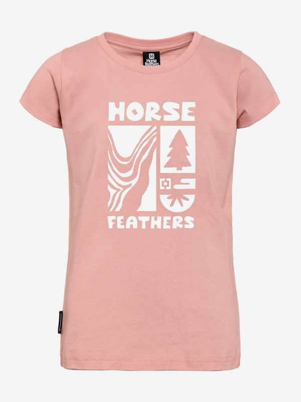 Horsefeathers Horsefeathers Majica dječja ružičasta