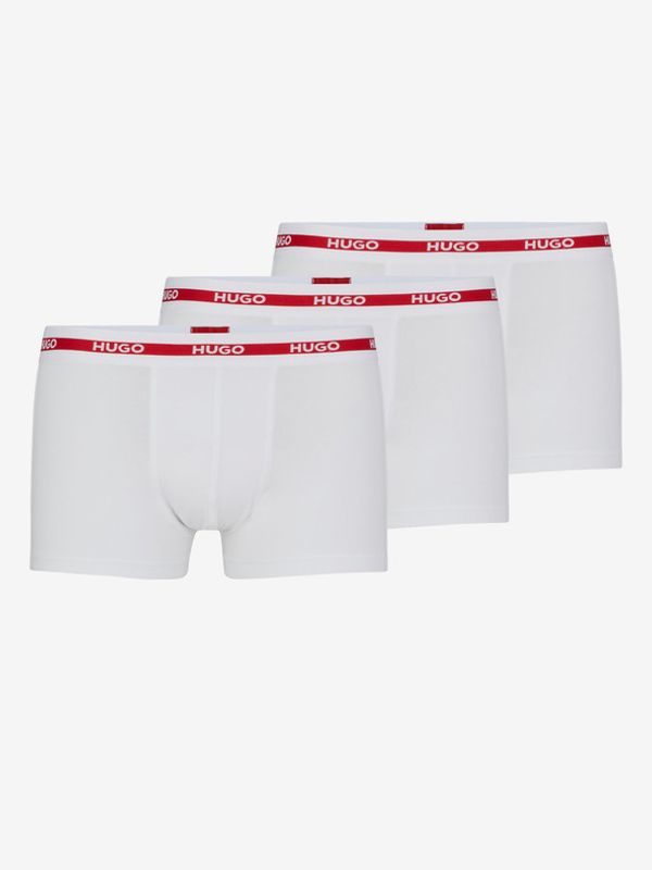 HUGO HUGO 3-pack Bokserice bijela