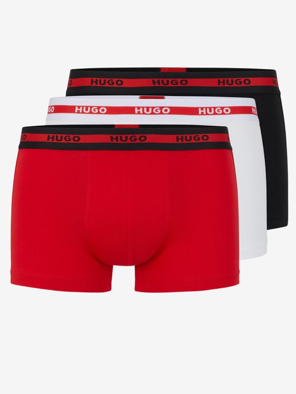 HUGO HUGO 3-pack Bokserice crna