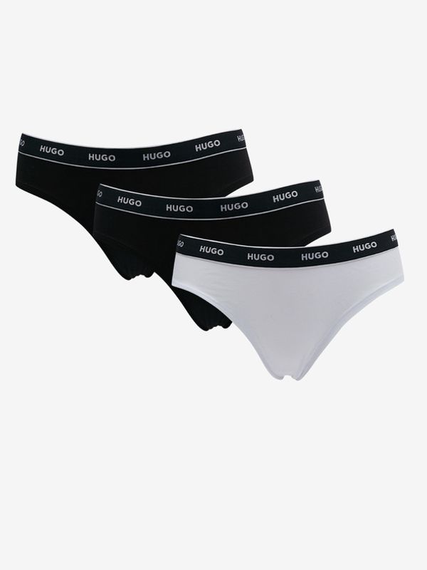HUGO HUGO 3-pack Gaćice crna