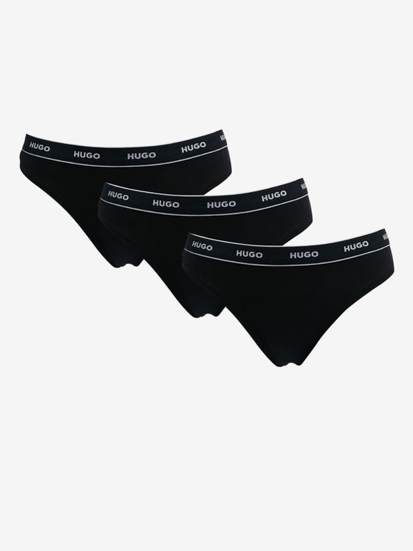 HUGO HUGO 3-pack Gaćice crna