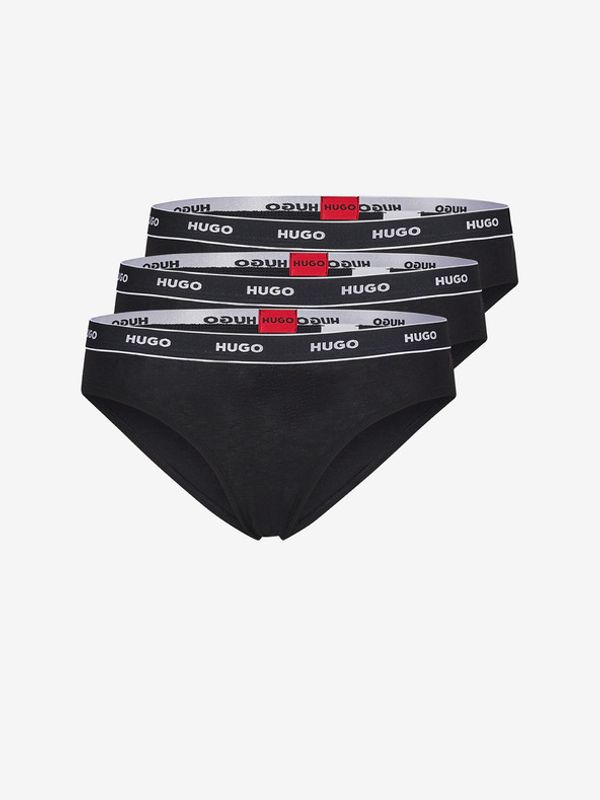 HUGO HUGO 3-pack Gaćice crna