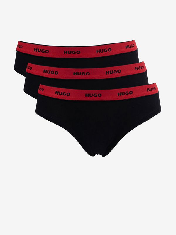 HUGO HUGO 3-pack Gaćice crna