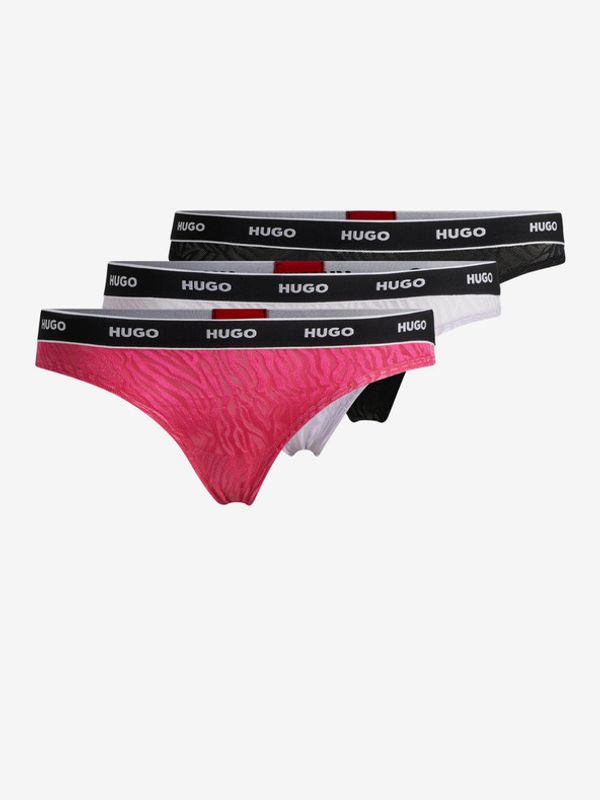HUGO HUGO 3-pack Gaćice ružičasta