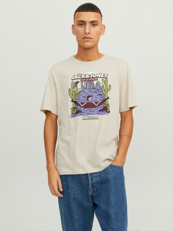 Jack & Jones Jack & Jones After Life Majica bež