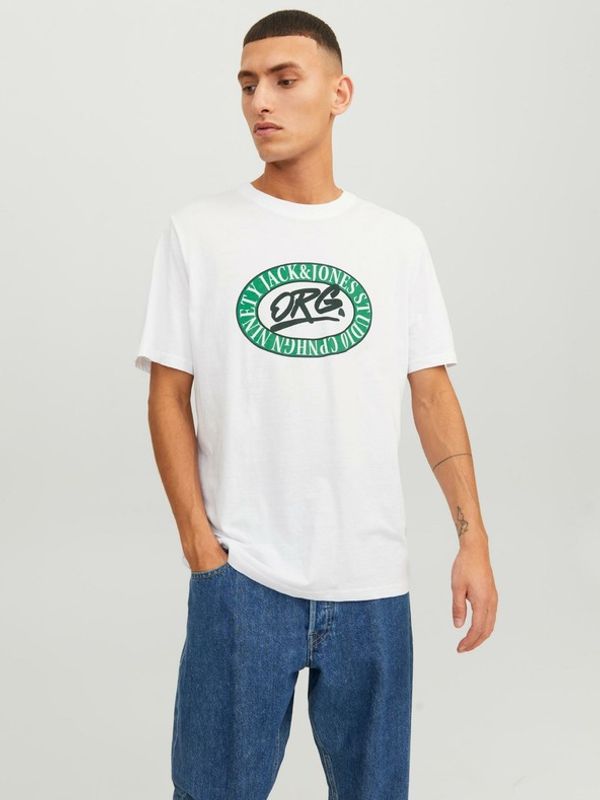 Jack & Jones Jack & Jones Arthur Majica bijela