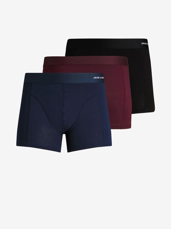 Jack & Jones Jack & Jones Basic 3-pack Bokserice crna