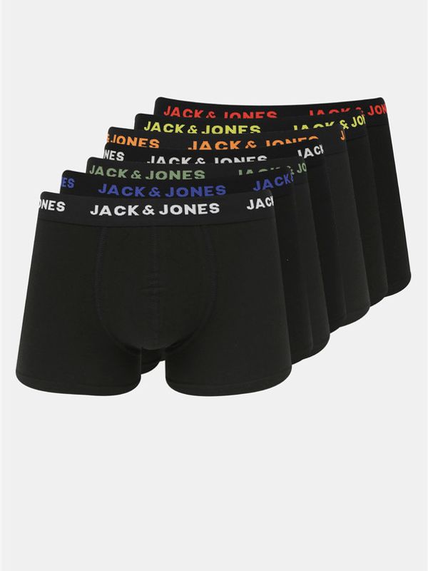 Jack & Jones Jack & Jones Basic Bokserice 7 kom crna