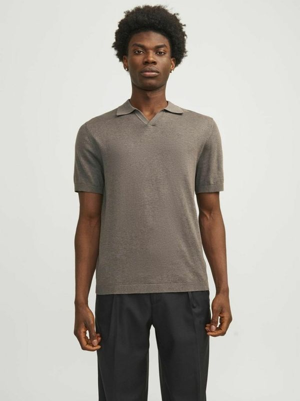Jack & Jones Jack & Jones Cigor Majica smeđa