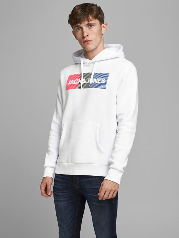 Jack & Jones Jack & Jones Corp Majica dugih rukava bijela