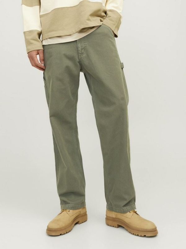 Jack & Jones Jack & Jones Eddie Hlače zelena