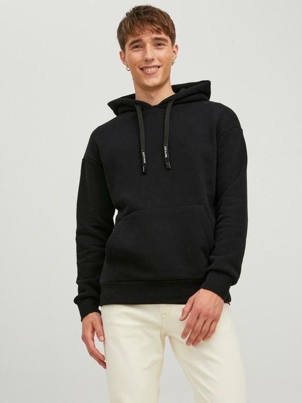 Jack & Jones Jack & Jones Eking Majica dugih rukava crna