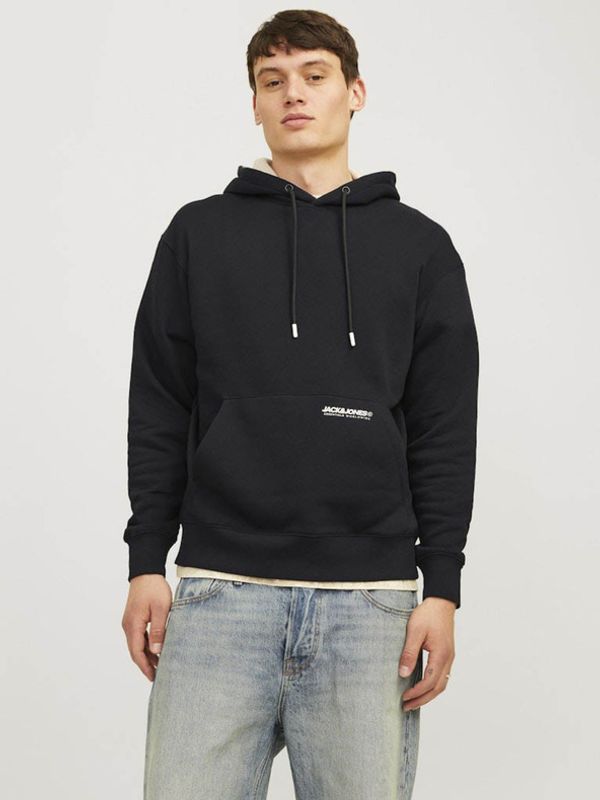 Jack & Jones Jack & Jones Elegacy Majica dugih rukava crna