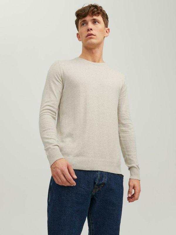 Jack & Jones Jack & Jones Emil Džemper bijela