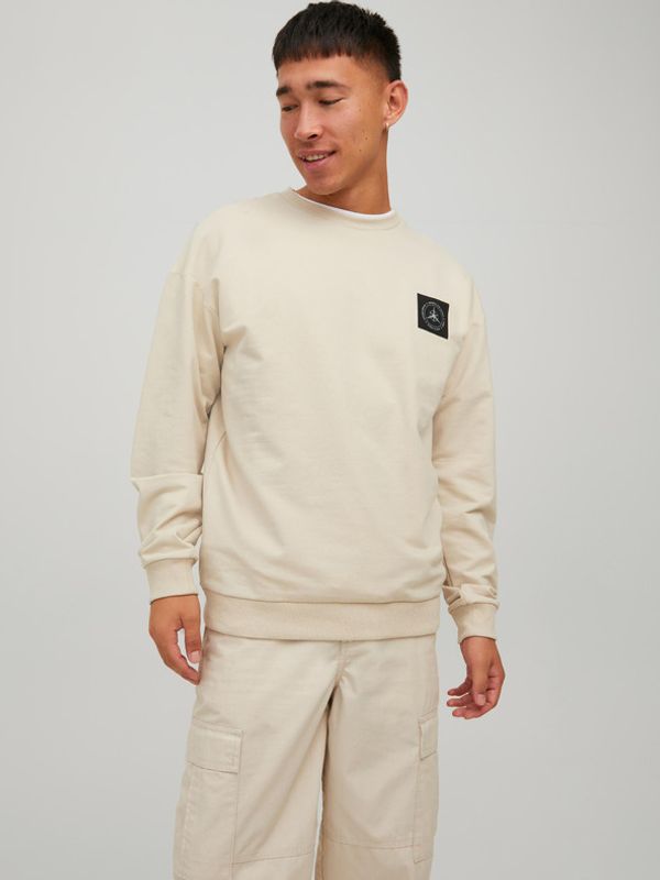 Jack & Jones Jack & Jones Filo Majica dugih rukava bež