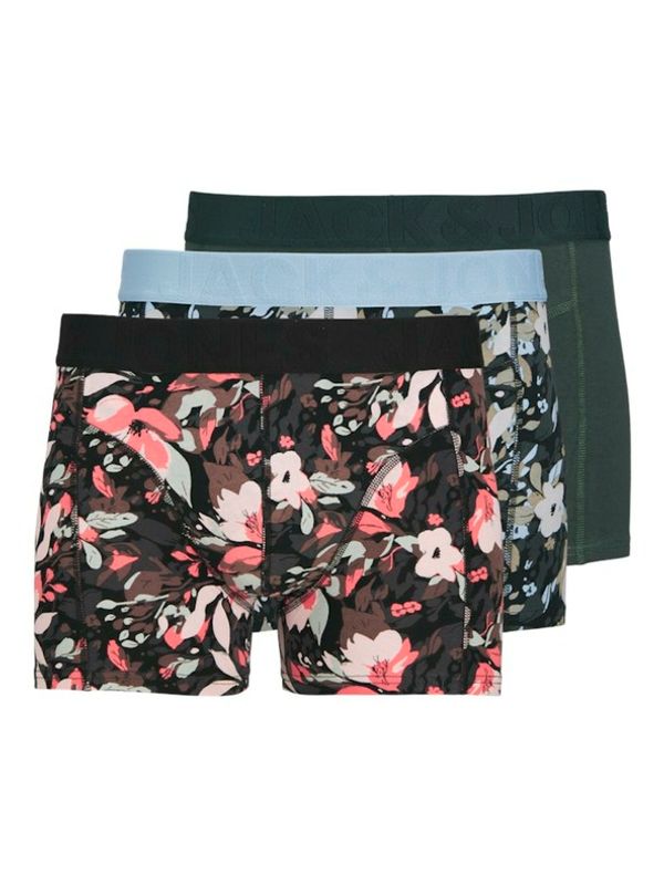 Jack & Jones Jack & Jones Jonah 3-pack Bokserice zelena