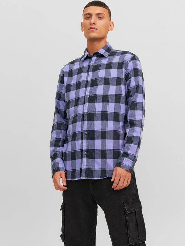 Jack & Jones Jack & Jones Joshua Košulja ljubičasta