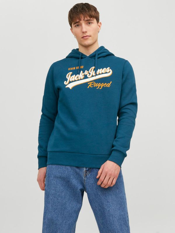 Jack & Jones Jack & Jones Logo Majica dugih rukava plava