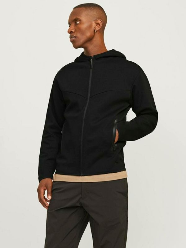 Jack & Jones Jack & Jones Majica dugih rukava crna