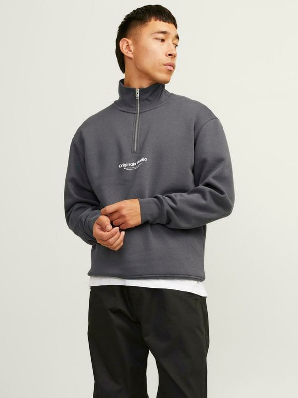 Jack & Jones Jack & Jones Majica dugih rukava siva