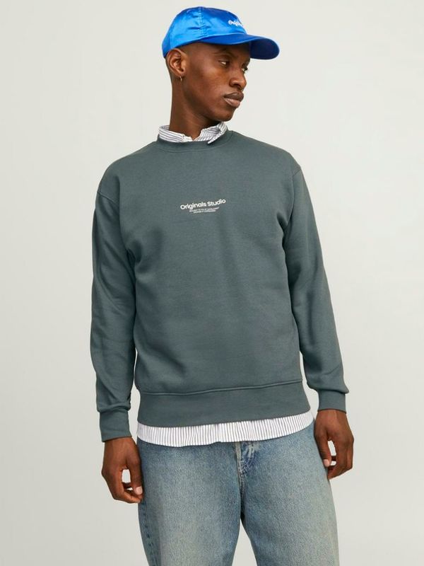 Jack & Jones Jack & Jones Majica dugih rukava siva