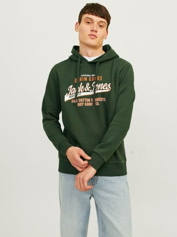 Jack & Jones Jack & Jones Majica dugih rukava zelena