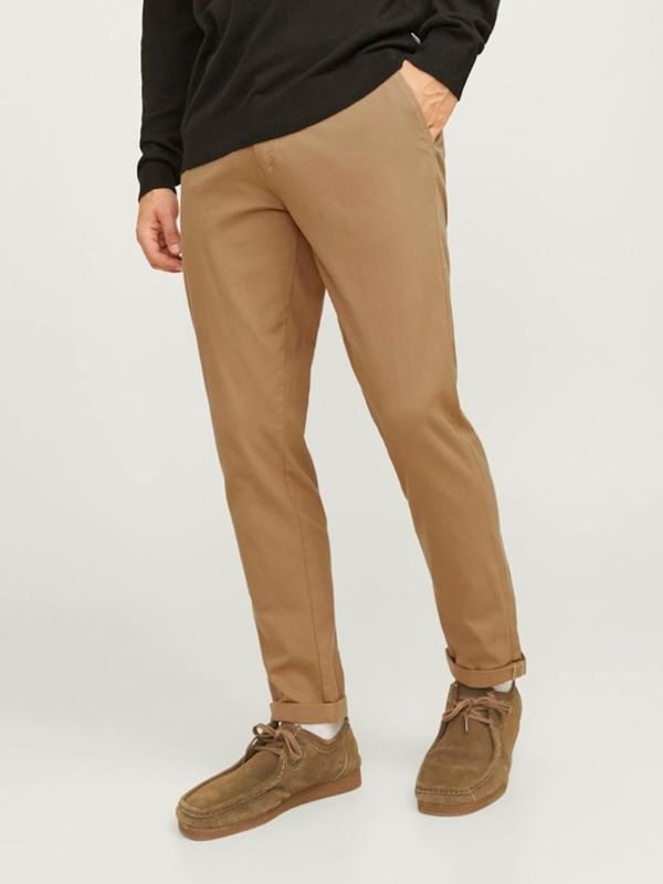 Jack & Jones Jack & Jones Marco Chino Hlače smeđa