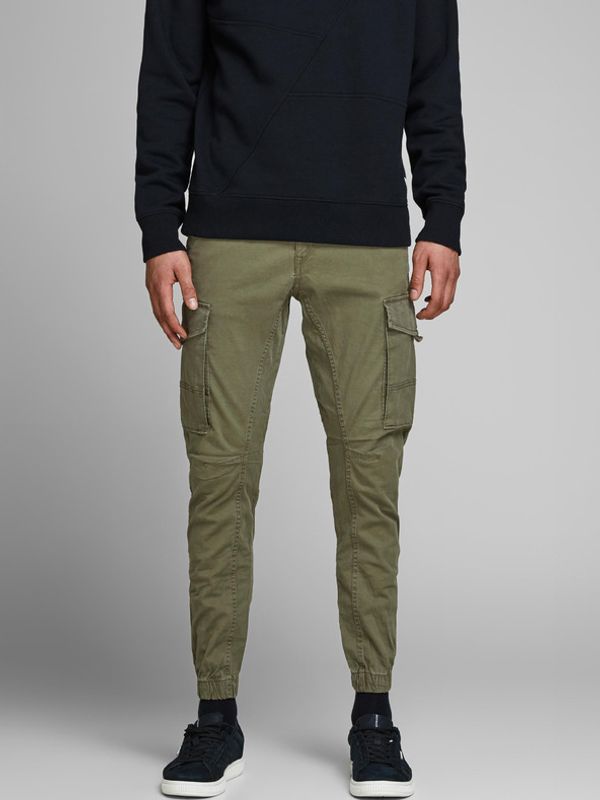 Jack & Jones Jack & Jones Paul Hlače zelena