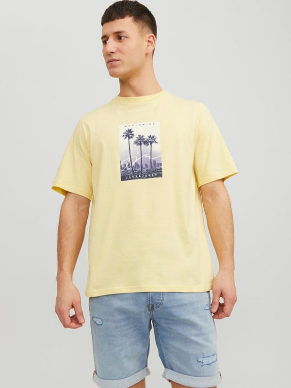 Jack & Jones Jack & Jones Splash Majica žuta