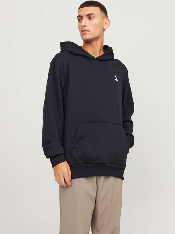 Jack & Jones Jack & Jones Triangle Majica dugih rukava crna