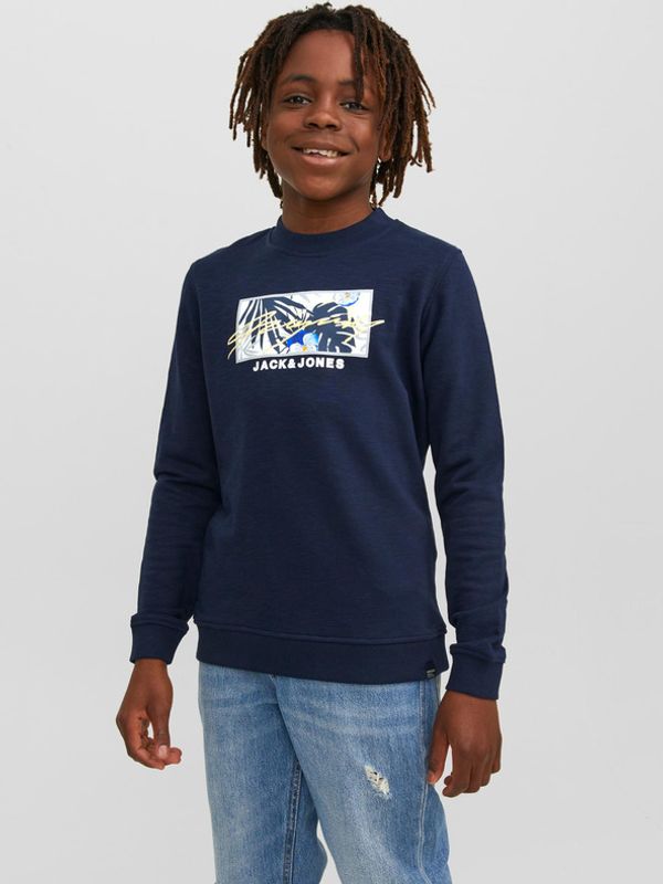 Jack & Jones Jack & Jones Tulum Dječja majica sa kapuljačom plava