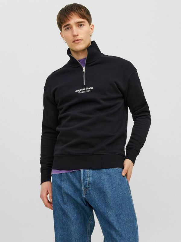 Jack & Jones Jack & Jones Vester Majica dugih rukava crna
