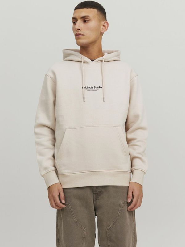 Jack & Jones Jack & Jones Vesterbro Majica dugih rukava bež