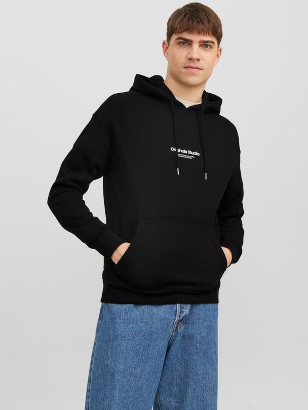 Jack & Jones Jack & Jones Vesterbro Majica dugih rukava crna