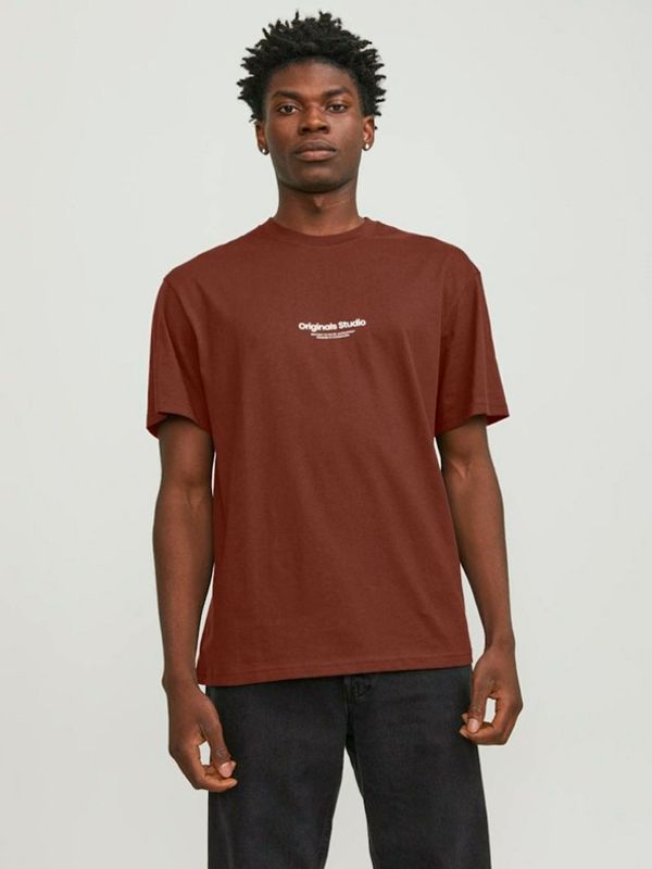 Jack & Jones Jack & Jones Vesterbro Majica smeđa
