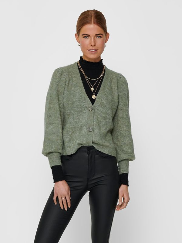 Jacqueline de Yong Jacqueline de Yong Rea Kardigan zelena