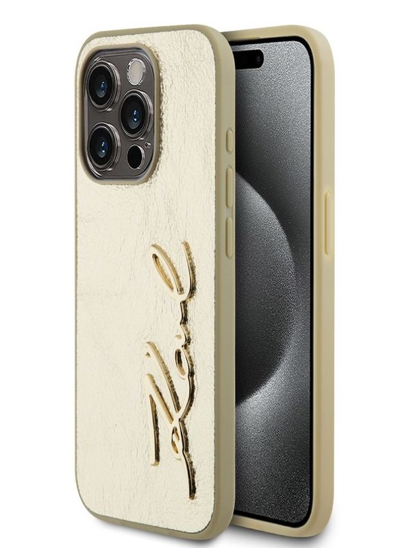 Karl Lagerfeld Karl Lagerfeld Etui za telefon zlatna
